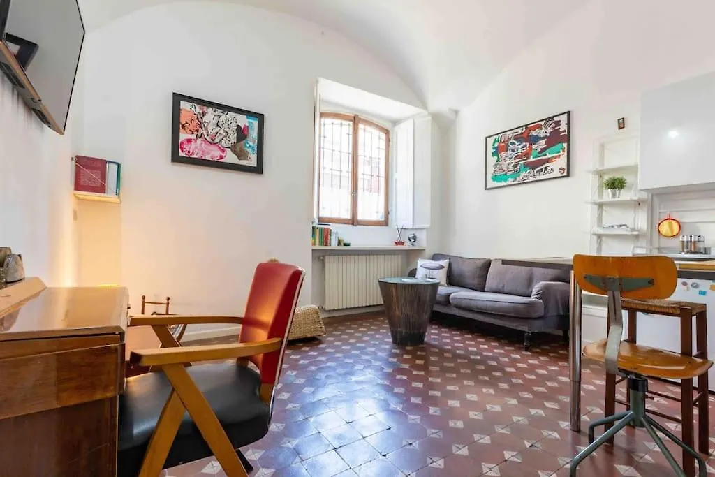 Bohemian Art Apartment. One Bedroom One Sofa Milan